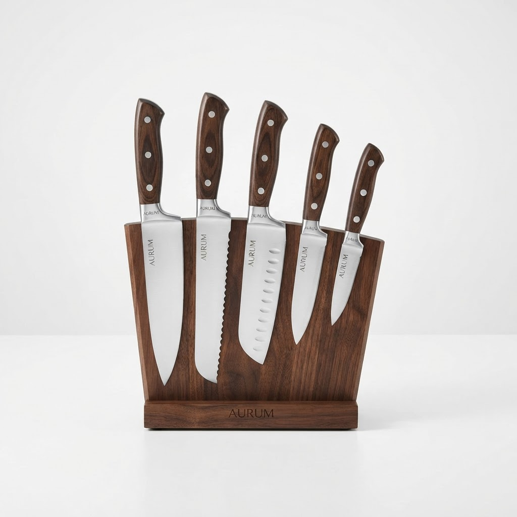 Set 5 cutite profesionale inox